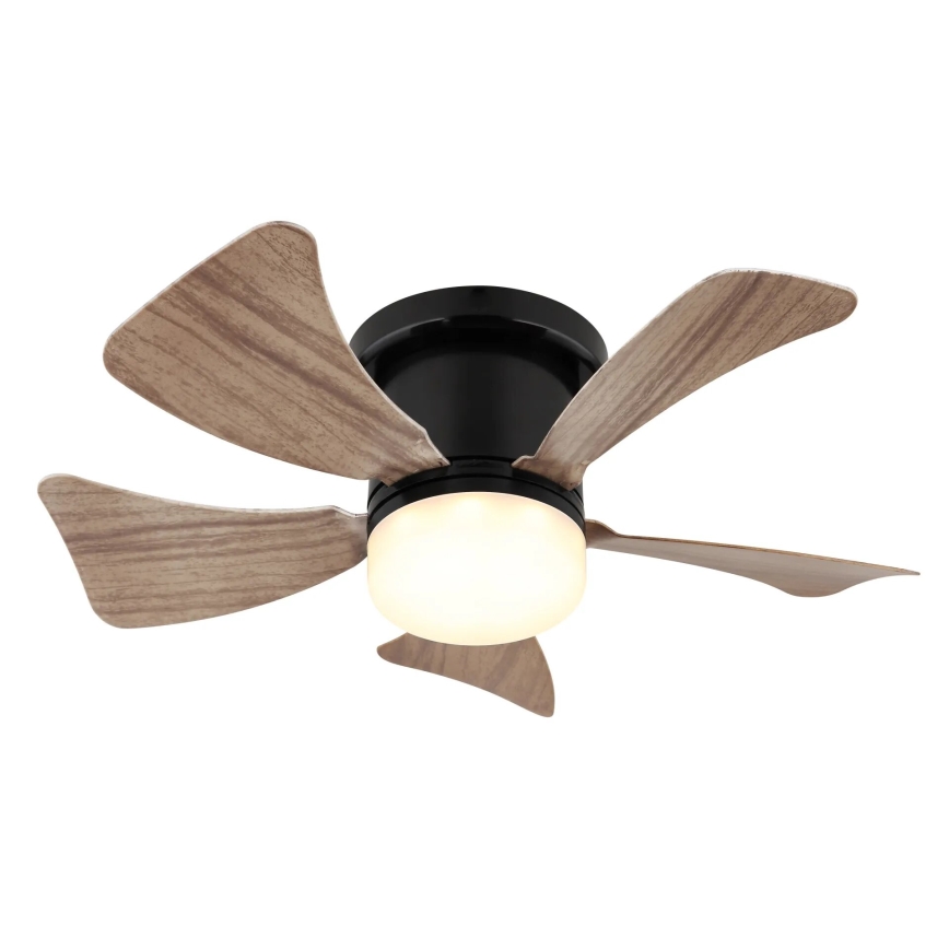 Globo - LED himmennettävä kattovalo LED/10W/230V 3000-6500K ruskea + kauko-ohjaus
