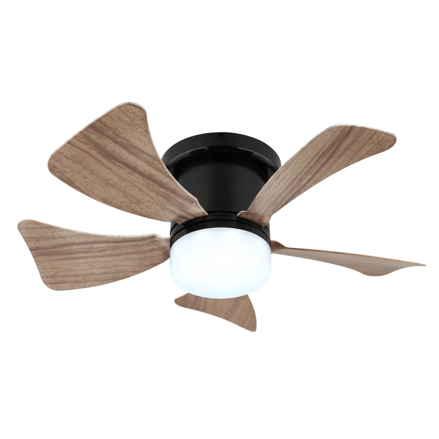 Globo - LED himmennettävä kattovalo LED/10W/230V 3000-6500K ruskea + kauko-ohjaus