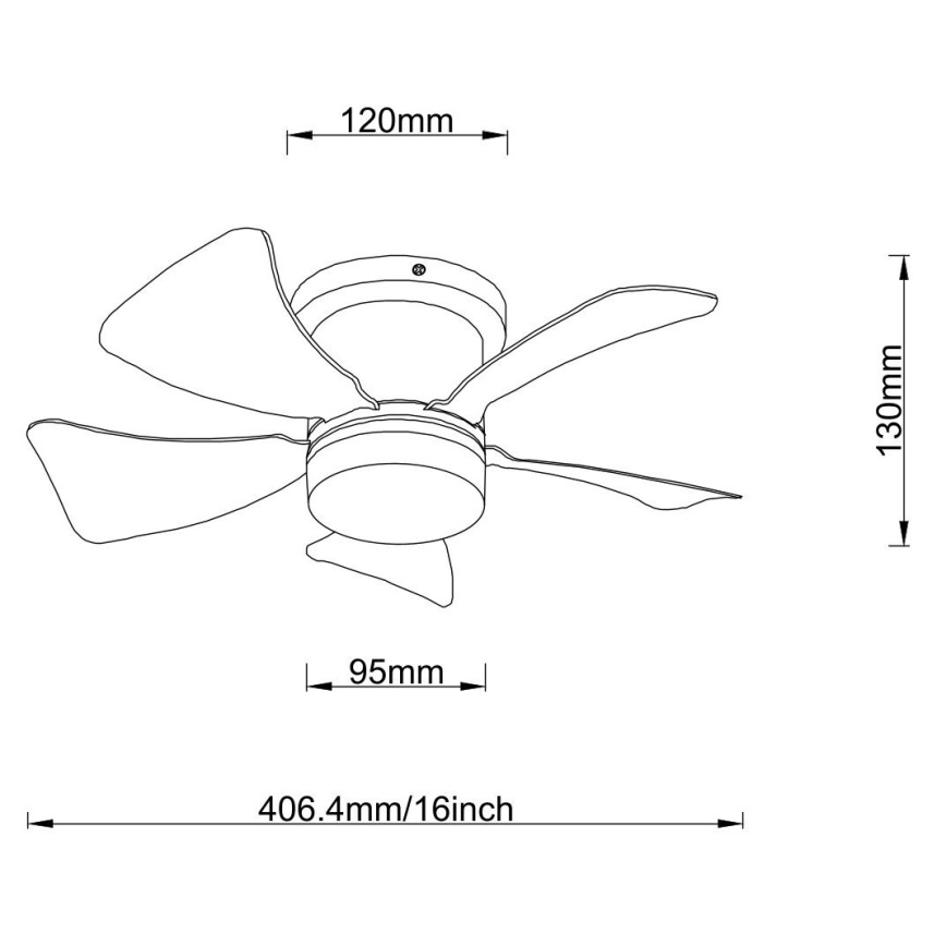 Globo - LED himmennettävä kattovalo LED/10W/230V 3000-6500K valkoinen + kauko-ohjaus