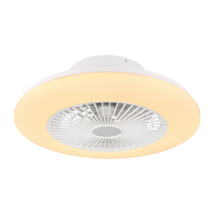 Globo - LED Himmennettävä kattovalo tuulettimella LED/30W/230V 3000-6500K + kaukosäädin