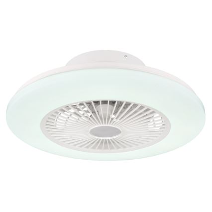 Globo - LED Himmennettävä kattovalo tuulettimella LED/30W/230V 3000-6500K + kaukosäädin