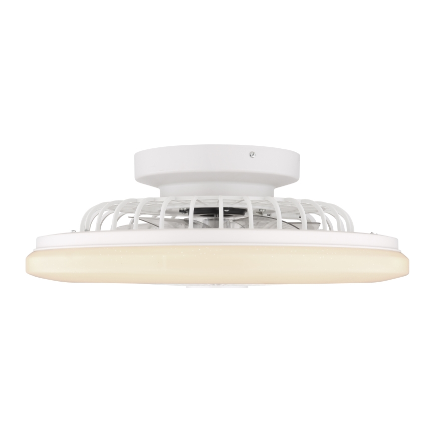 Globo - LED Himmennettävä kattovalo tuulettimella LED/30W/230V 3000-6500K + kaukosäädin