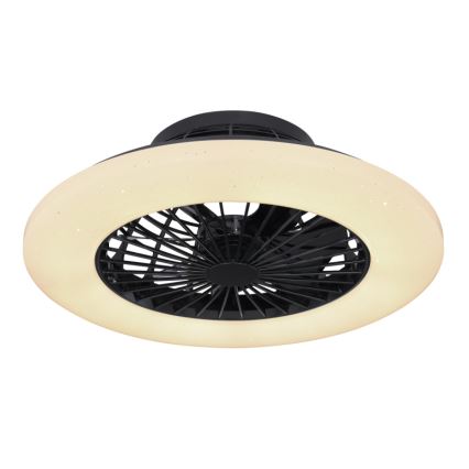 Globo - LED Himmennettävä kattovalo tuulettimella LED/30W/230V 3000-6500K + kaukosäädin