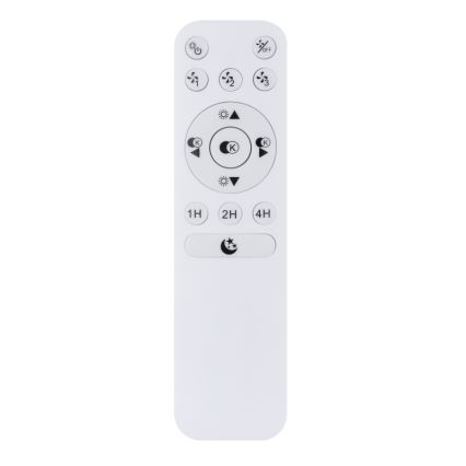 Globo - LED Himmennettävä kattovalo tuulettimella LED/30W/230V 3000-6500K + kaukosäädin