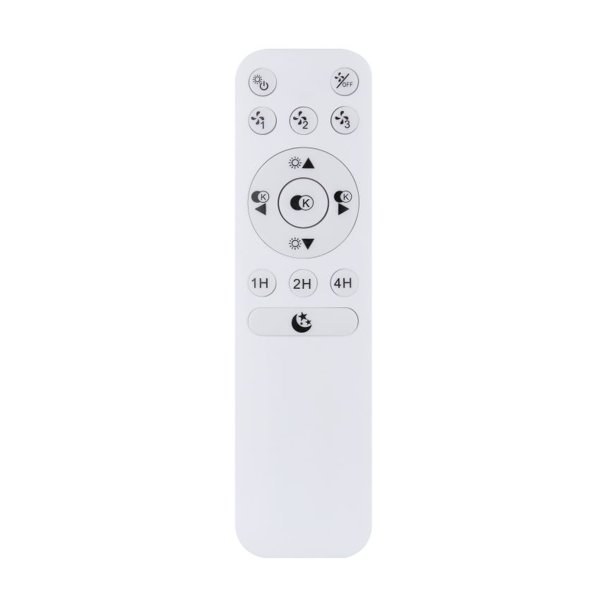 Globo - LED Himmennettävä kattovalo tuulettimella LED/30W/230V 3000-6500K + kaukosäädin