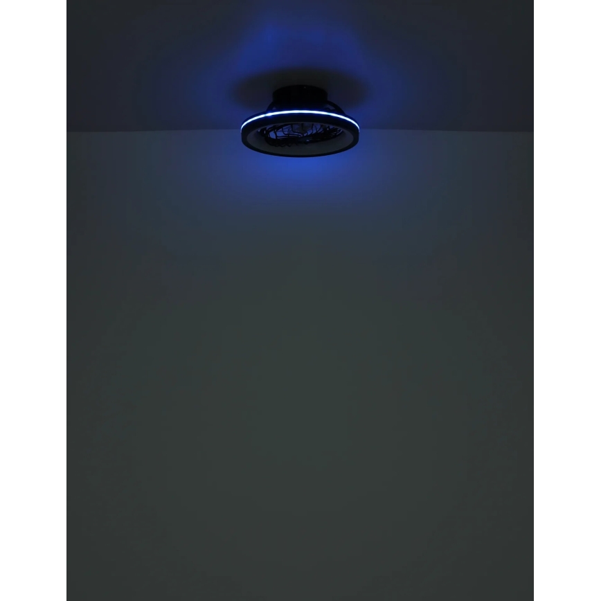 Globo - LED RGB Himmennettävä katto tuuletin LED/40W/230V 2700-6500K + kauko-ohjaus