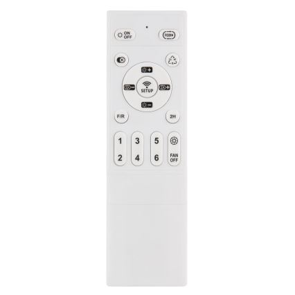 Globo - LED RGB Himmennettävä katto tuuletin LED/40W/230V 2700-6500K + kauko-ohjaus