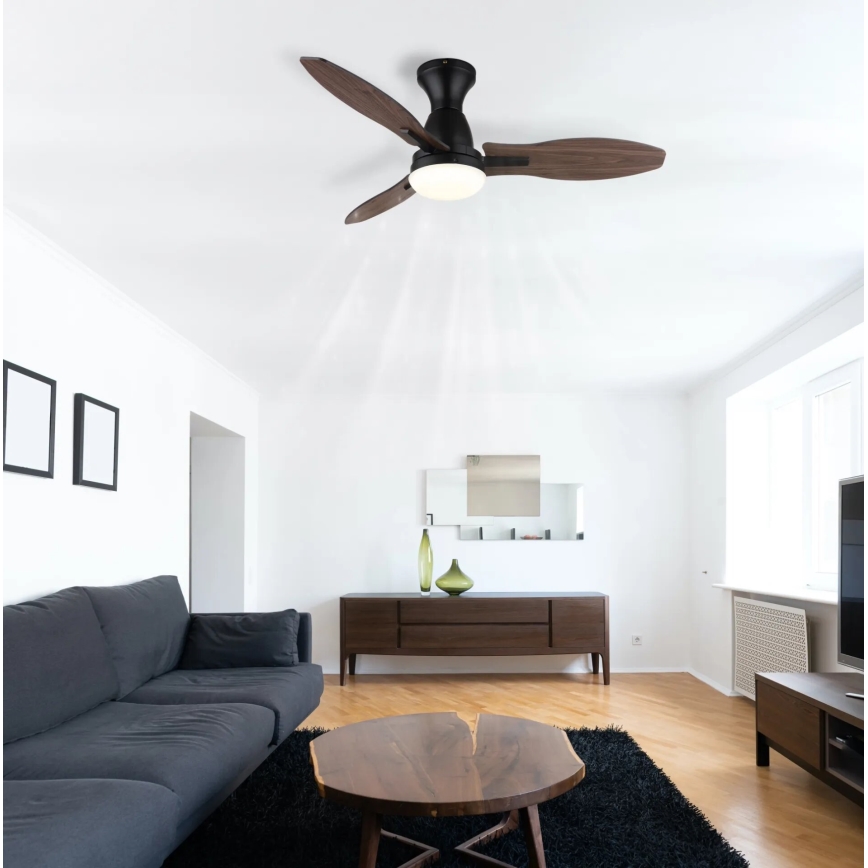 Globo - LED himmennettävä kattotuuletin LED/22W/230V 3000/4500/6000K + kaukosäädin