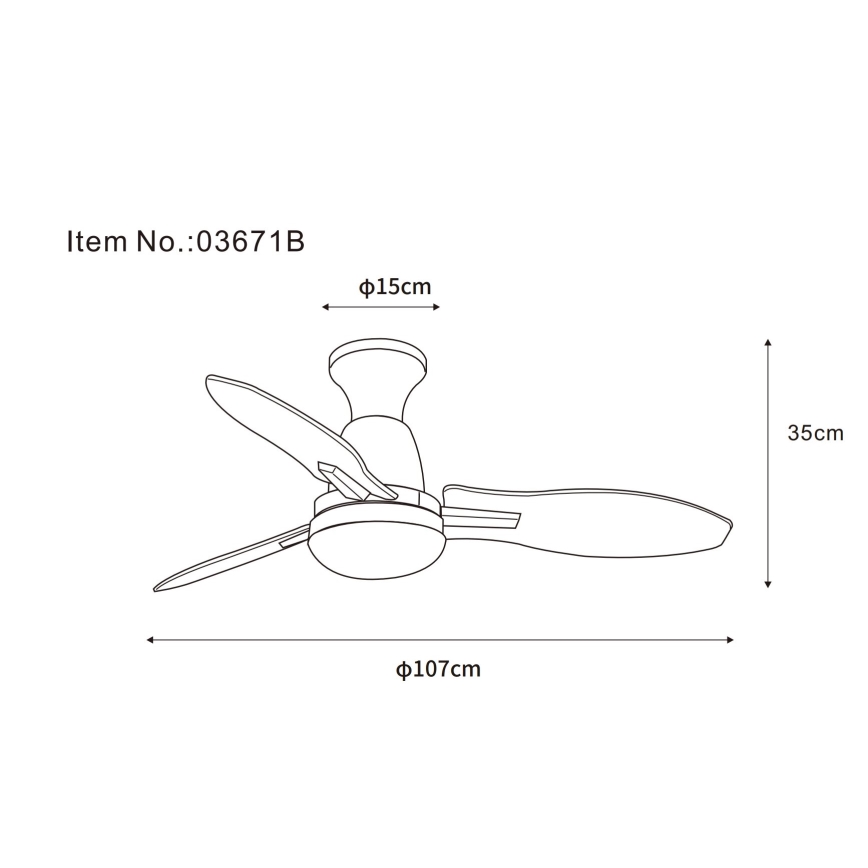 Globo - LED himmennettävä kattovalo LED/22W/230V 3000/4500/6000K + kauko-ohjaus