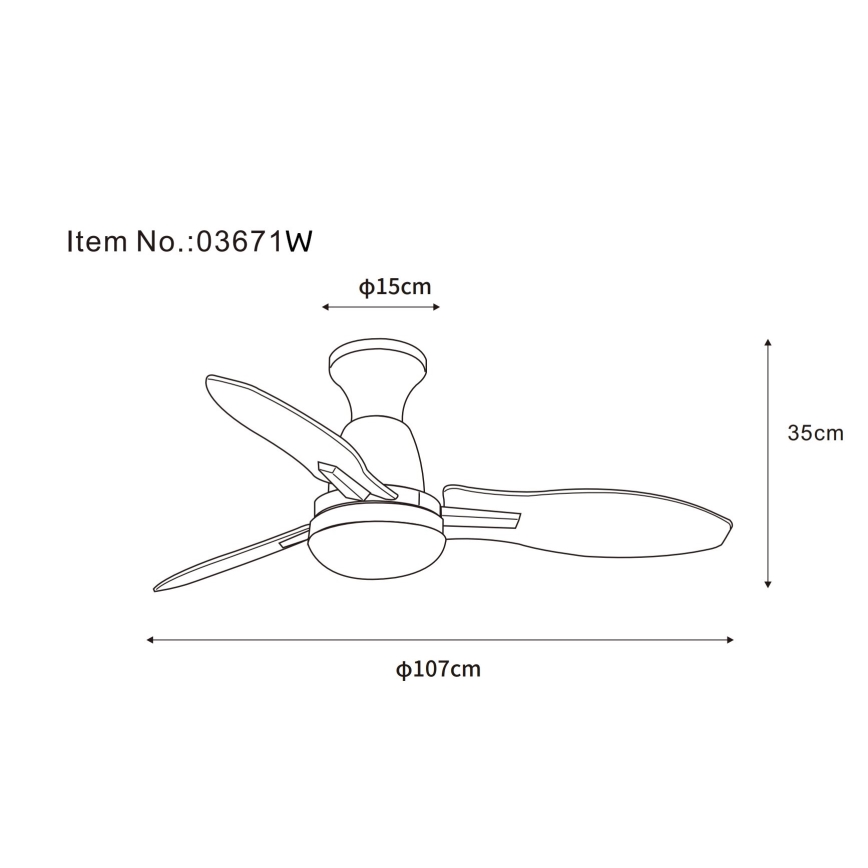 Globo - LED himmennettävä kattovalo LED/22W/230V 3000/4500/6000K + kauko-ohjaus