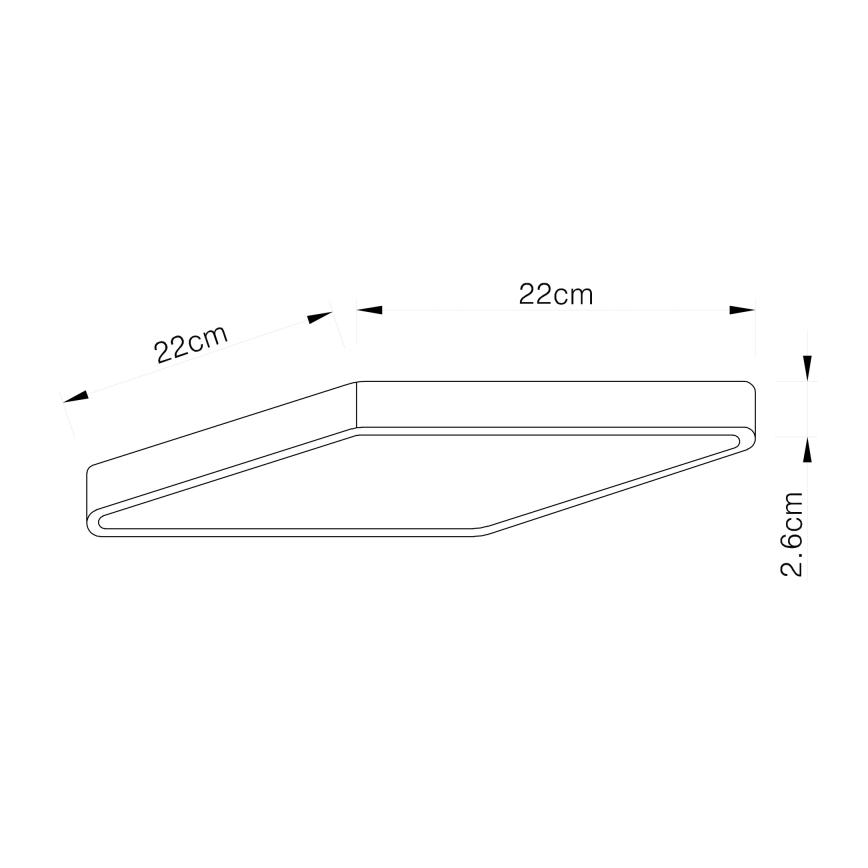 Globo - Himmennettävä LED-kattovalaisin LED/28W/230V