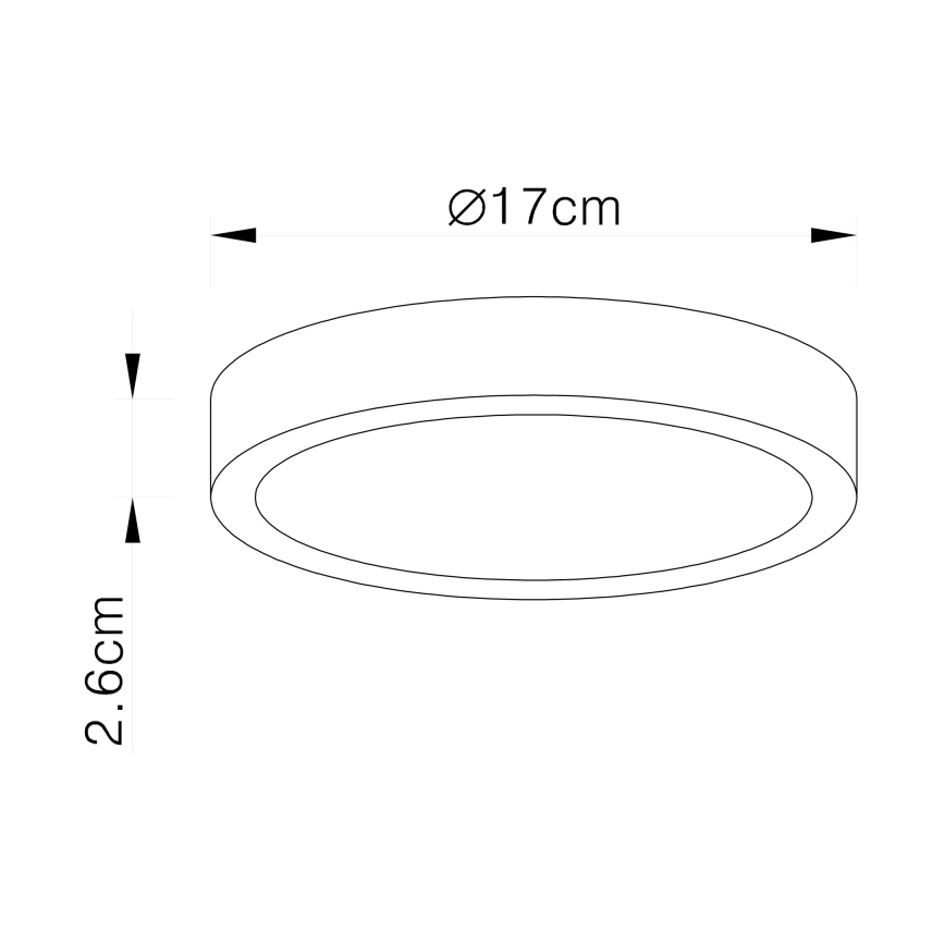 Globo - LED-kattovalaisin LED/22W/230V