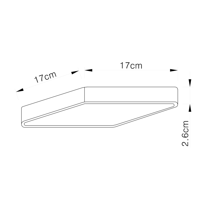 Globo - LED-kattovalaisin LED/22W/230V