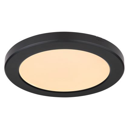 Globo - LED-kattovalaisin LED/18W/230V 3000/4000/6500K musta