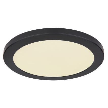 Globo - LED-kattovalaisin LED/24W/230V 3000/4000/6500K musta