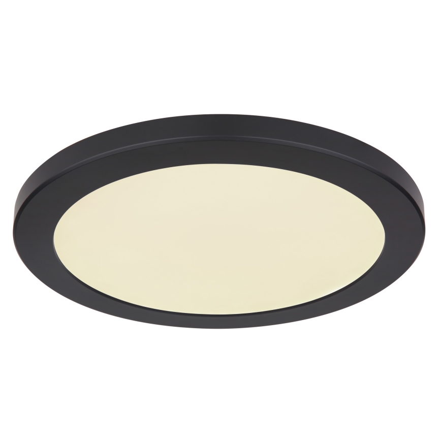 Globo - LED-kattovalaisin LED/24W/230V 3000/4000/6500K musta