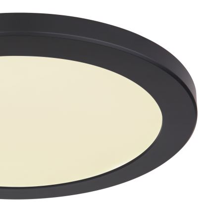 Globo - LED-kattovalaisin LED/24W/230V 3000/4000/6500K musta