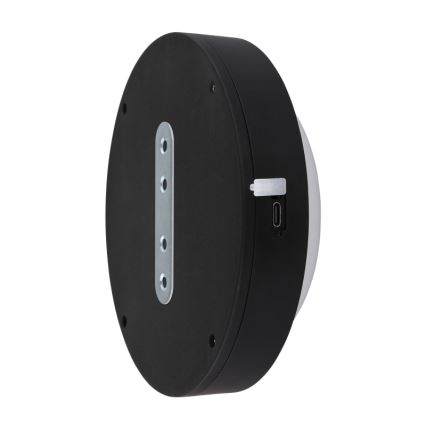 Globo - LED ladattava kosketusseinävalaisin LED/1,2W/3,7V halkaisija 15 cm 1800 mAh musta
