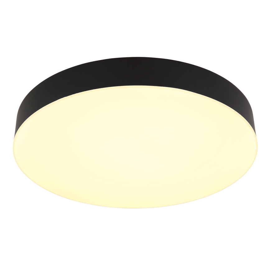 Globo - LED-kattovalaisin LED/24W/230V 3000K/4000K/6500K halkaisija 30 cm musta
