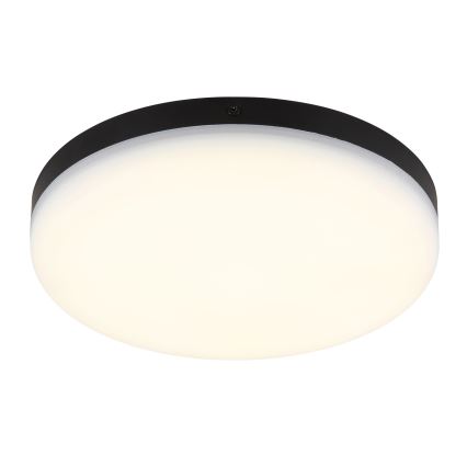 Globo - LED-kattovalaisin LED/12W/230V 4000K halkaisija 22 cm musta