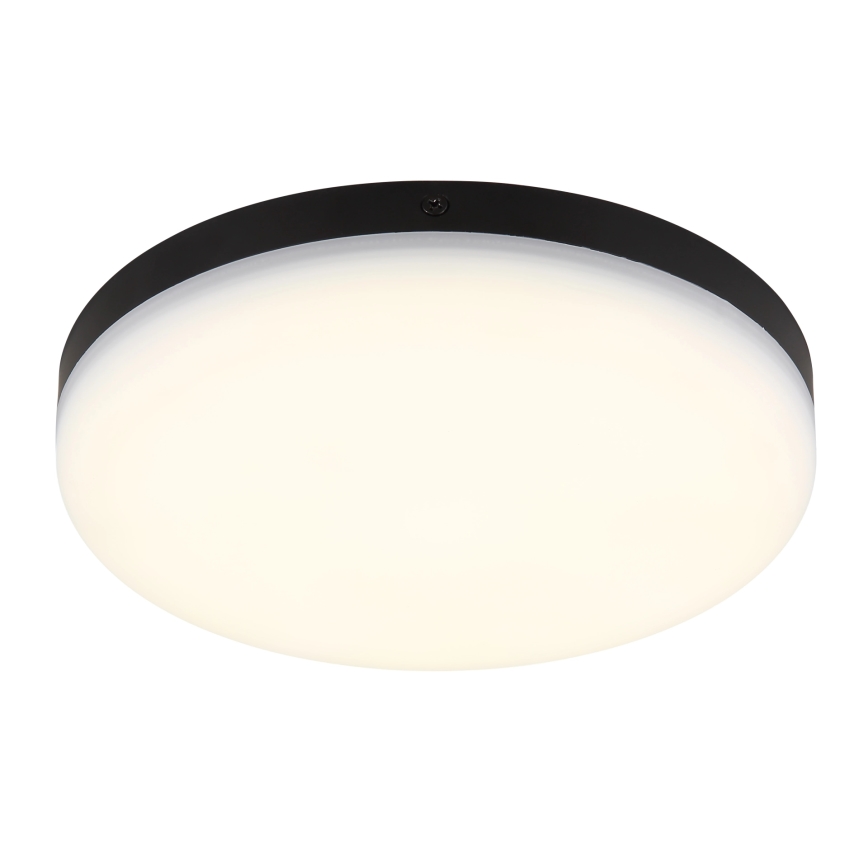 Globo - LED-kattovalaisin LED/12W/230V 4000K halkaisija 22 cm musta