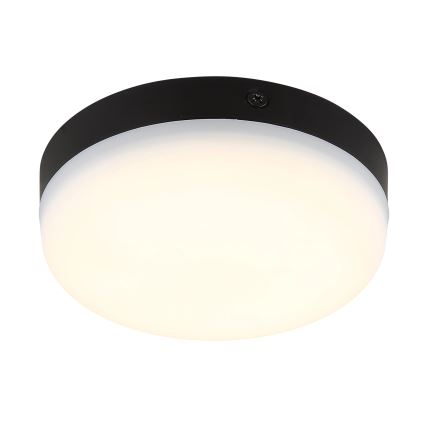 Globo - LED-kattovalaisin LED/8W/230V 4000K halkaisija 12 cm musta