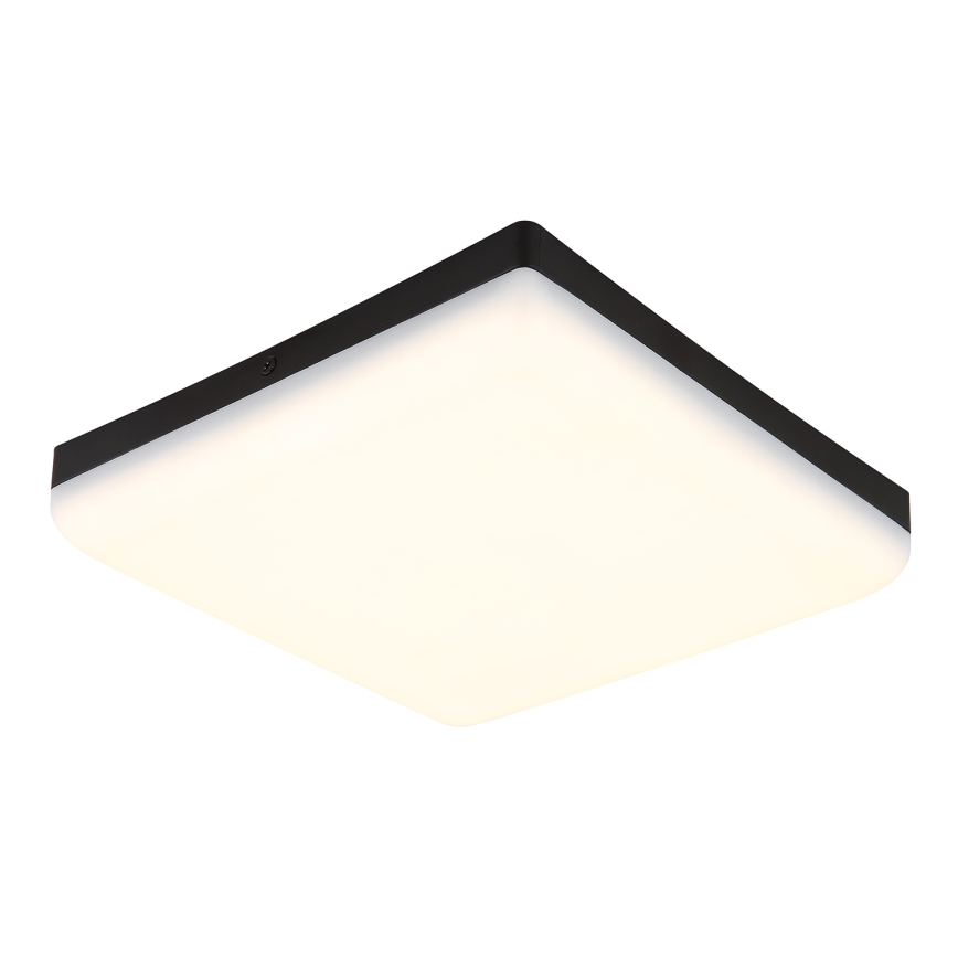 Globo - LED-kattovalaisin LED/12W/230V 4000K 22x22 cm musta
