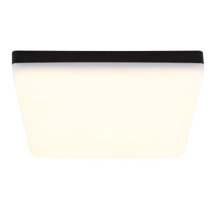 Globo - LED-kattovalaisin LED/12W/230V 4000K 22x22 cm musta
