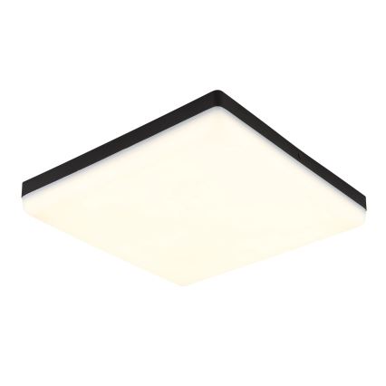 Globo - LED-kattovalaisin LED/18W/230V 4000K 30x30 cm musta