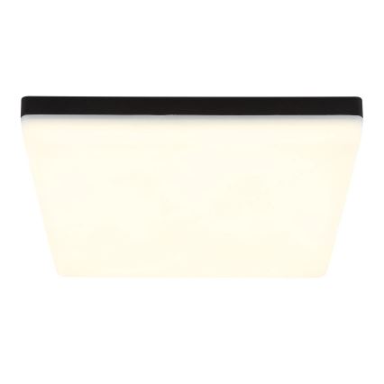 Globo - LED-kattovalaisin LED/18W/230V 4000K 30x30 cm musta