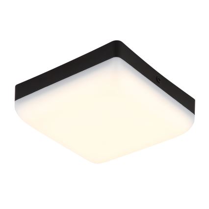 Globo - LED-kattovalaisin LED/8W/230V 4000K 12x12 cm musta