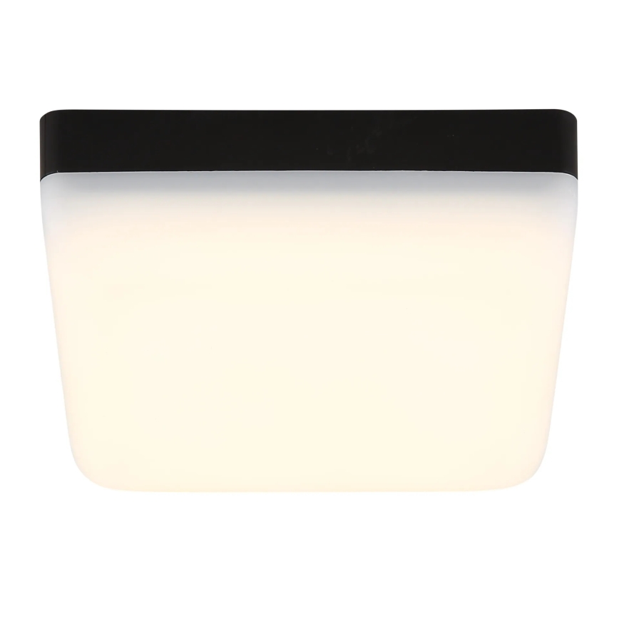 Globo - LED-kattovalaisin LED/8W/230V 4000K 12x12 cm musta