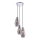 Globo 15044-3 - Kattokruunu narulla WAYNE 3xE27/60W/230V