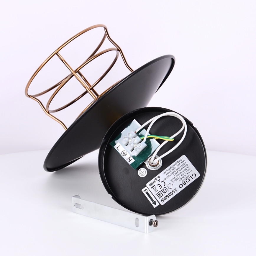 Globo - Seinävalaisin 1xE27/60W/230V