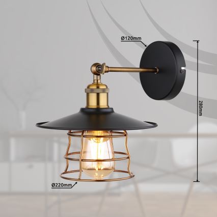 Globo - Seinävalaisin 1xE27/60W/230V