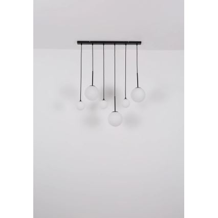 Globo - Kattokruunu johdossa 3xE27/9W/230V + 3xG9/5W