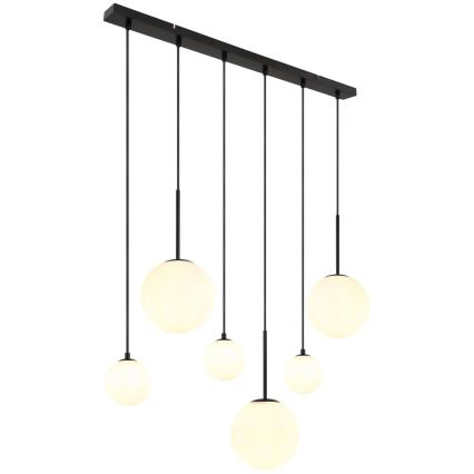 Globo - Kattokruunu johdossa 3xE27/9W/230V + 3xG9/5W