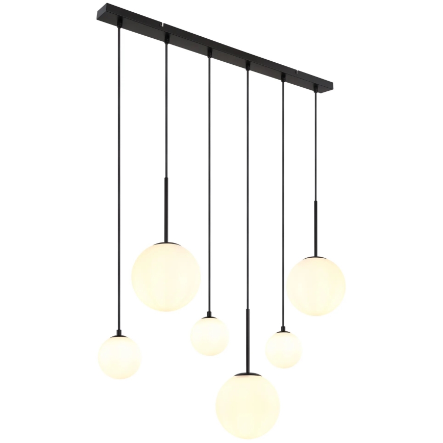Globo - Kattokruunu johdossa 3xE27/9W/230V + 3xG9/5W