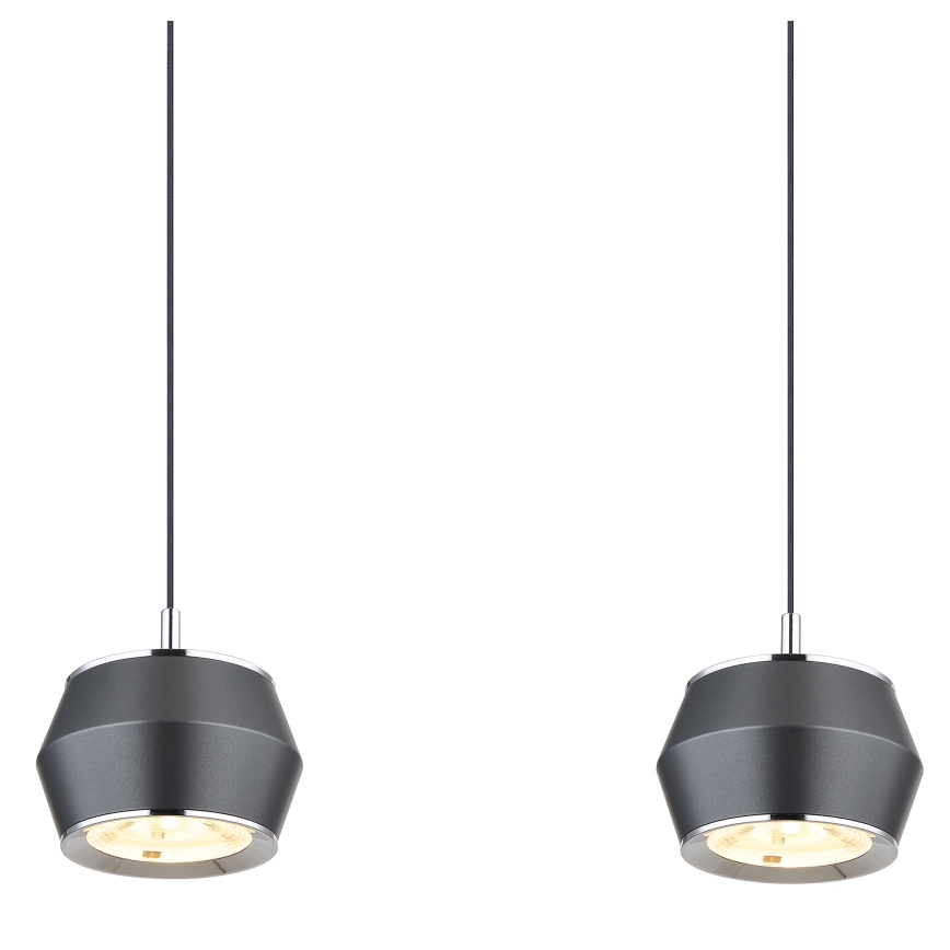 Globo - LED-kattokruunu johdossa 4xLED/6W/230V