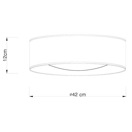 Globo - LED-kattovalaisin LED/18W/230V