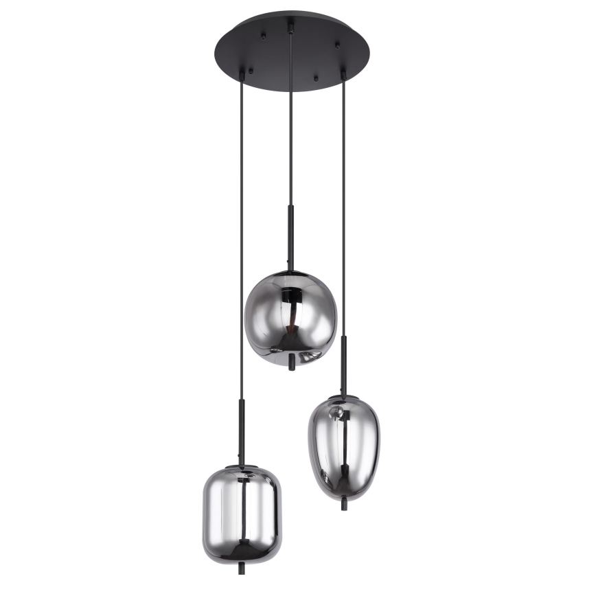 Globo - Kattokruunu narulla 3xE14/40W/230V