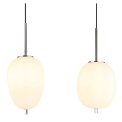 Globo - Kattokruunu johdossa 4xE14/40W/230V valkoinen
