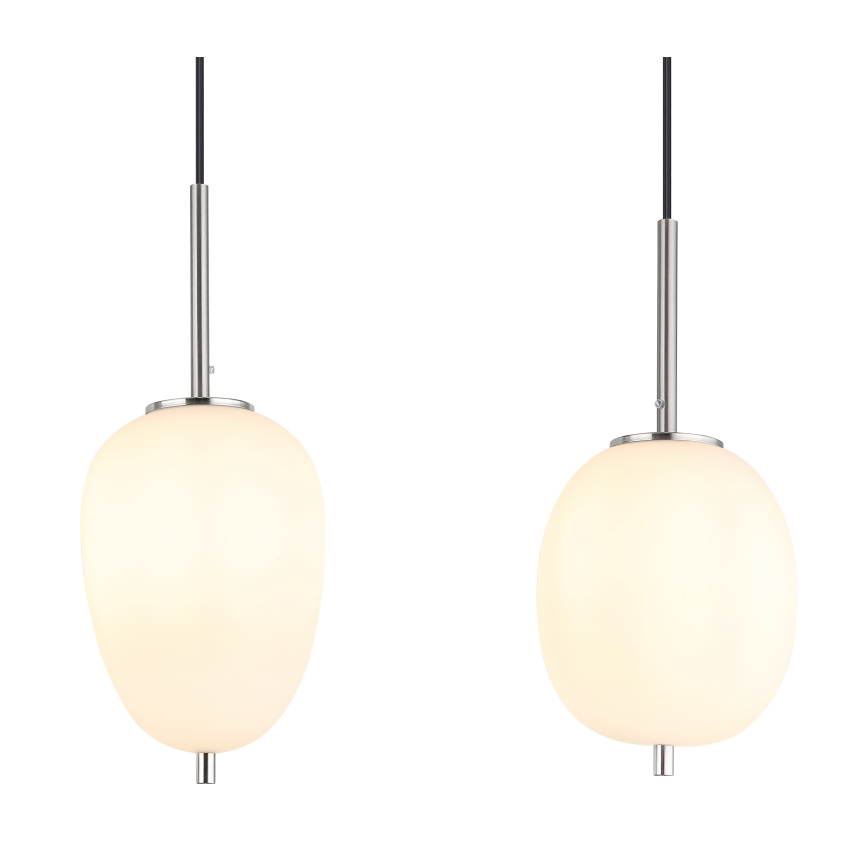Globo - Kattokruunu johdossa 4xE14/40W/230V valkoinen