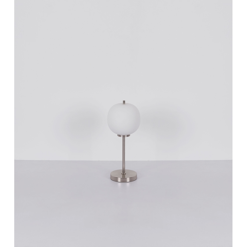 Globo - Pöytävalaisin 1xE14/40W/230V mattakromi