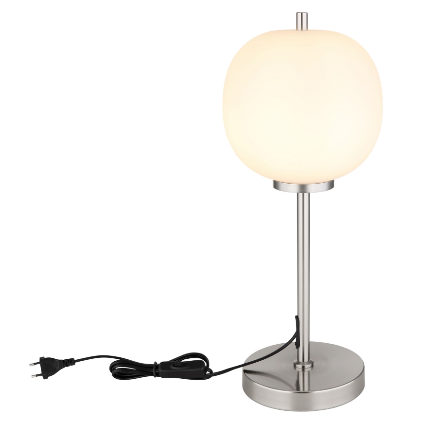 Globo - Pöytävalaisin 1xE14/40W/230V mattakromi