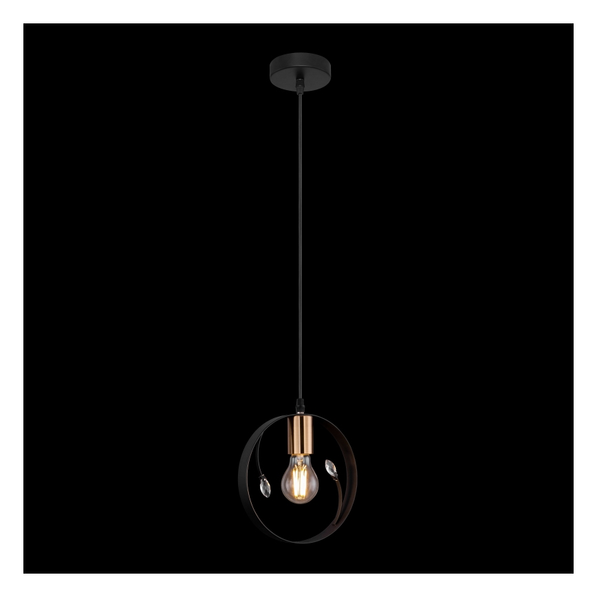 Globo - Kattokruunu narulla 1xE27/60W/230V