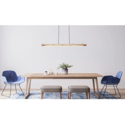 Globo 15354-20 - himmennettävä LED-riippuvalaisin kaapelilla FELICITAS LED/25W/230V beige