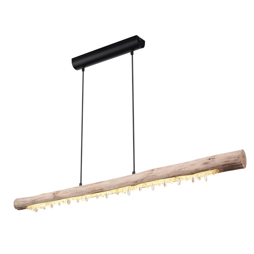 Globo 15354-20 - himmennettävä LED-riippuvalaisin kaapelilla FELICITAS LED/25W/230V beige