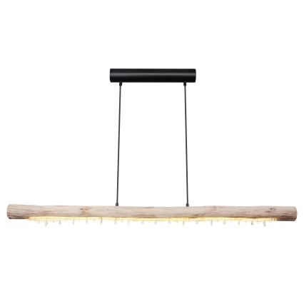Globo 15354-20 - himmennettävä LED-riippuvalaisin kaapelilla FELICITAS LED/25W/230V beige