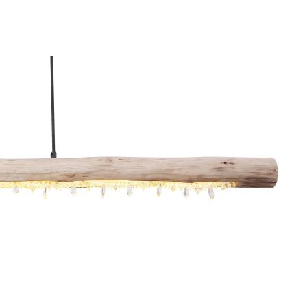 Globo 15354-20 - himmennettävä LED-riippuvalaisin kaapelilla FELICITAS LED/25W/230V beige